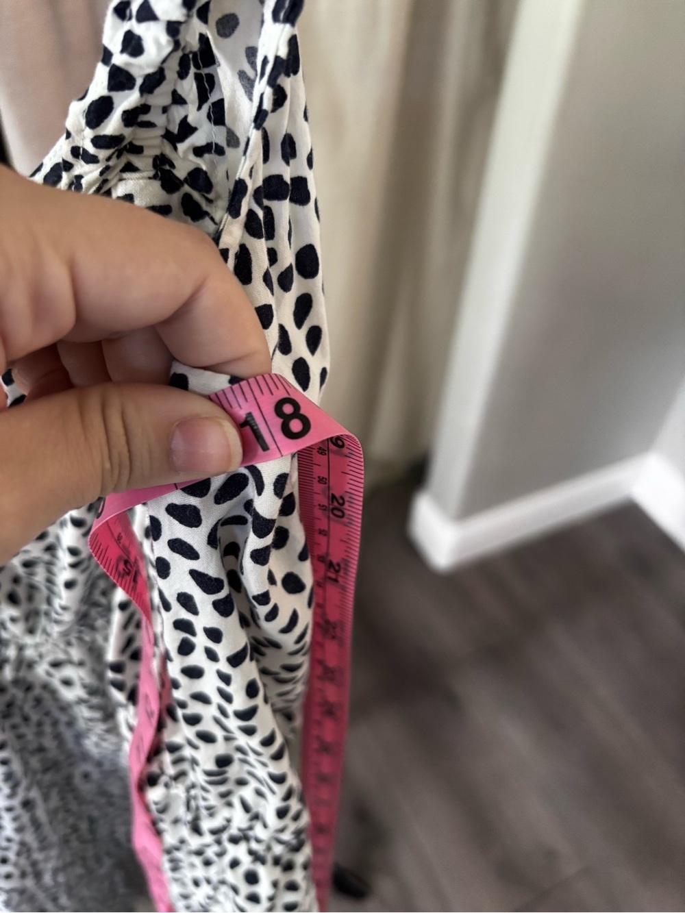 Banana Republic White and Black Spotted Sundress - Picture 9 of 10